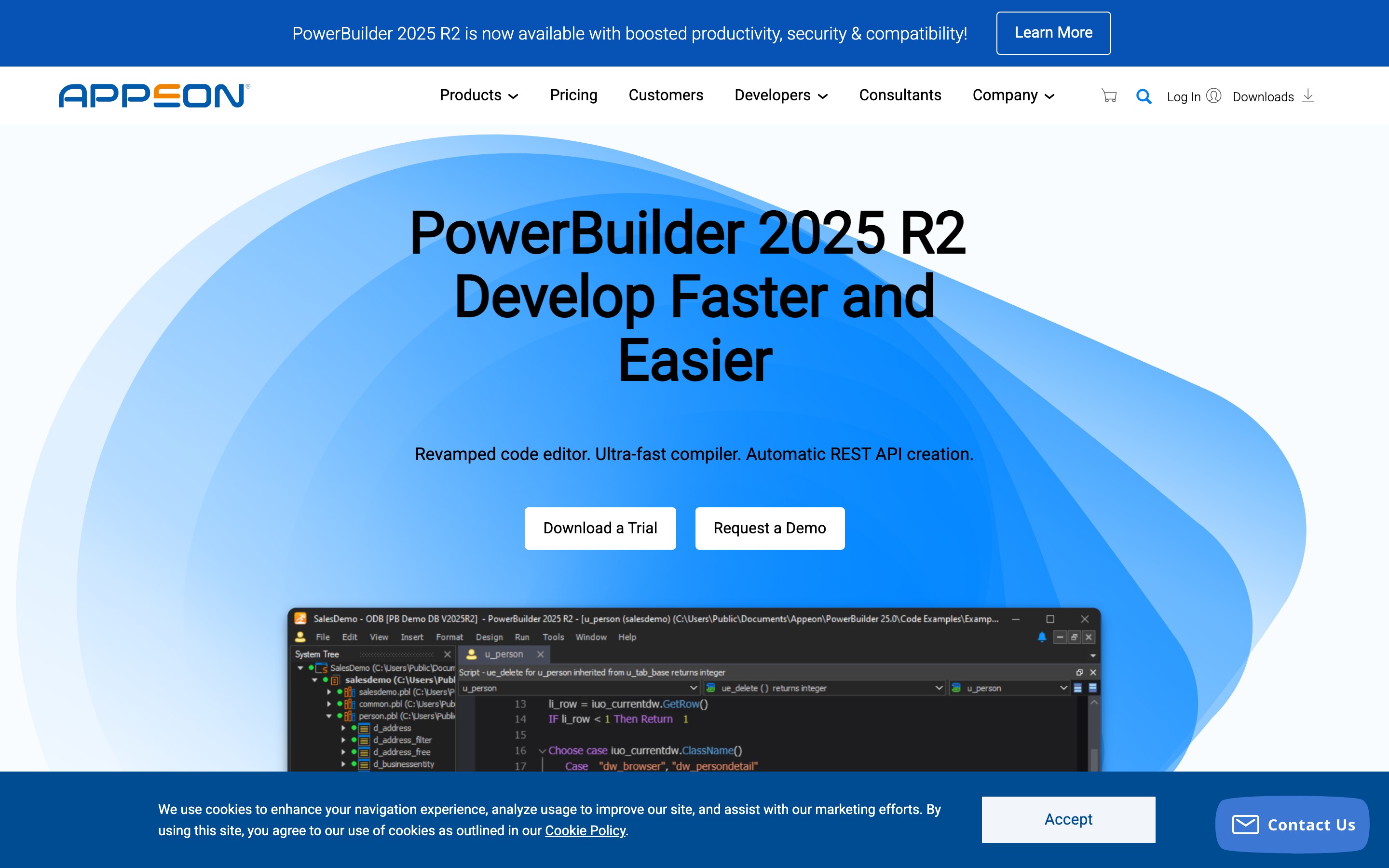 DevMagic brand site on the same platform