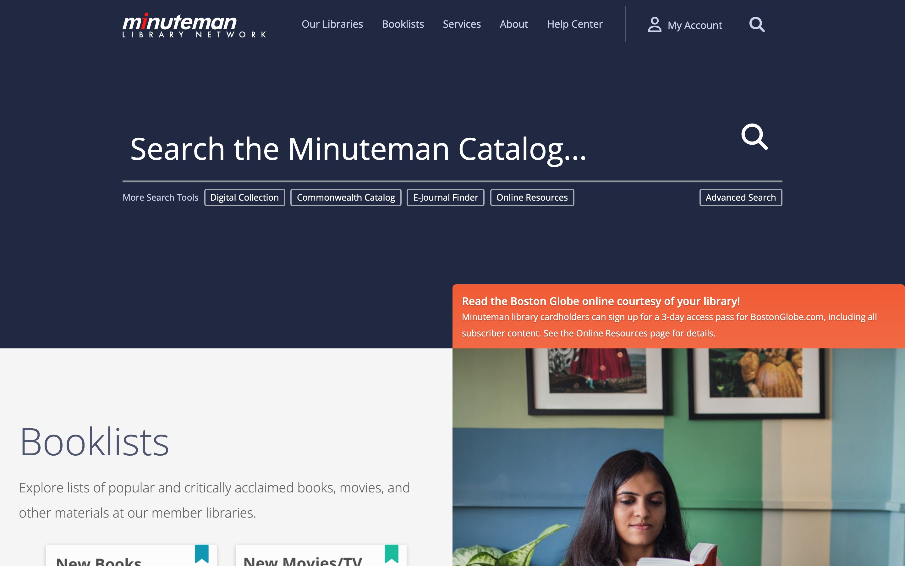 Plataforma compartida de Minuteman Library Network