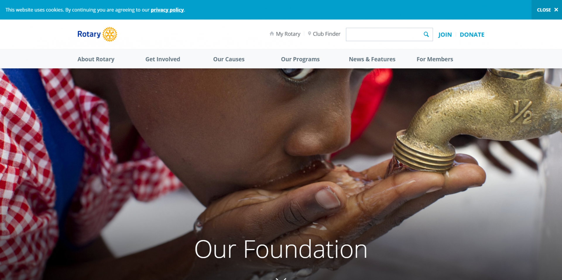 Rotary Foundation Drupal